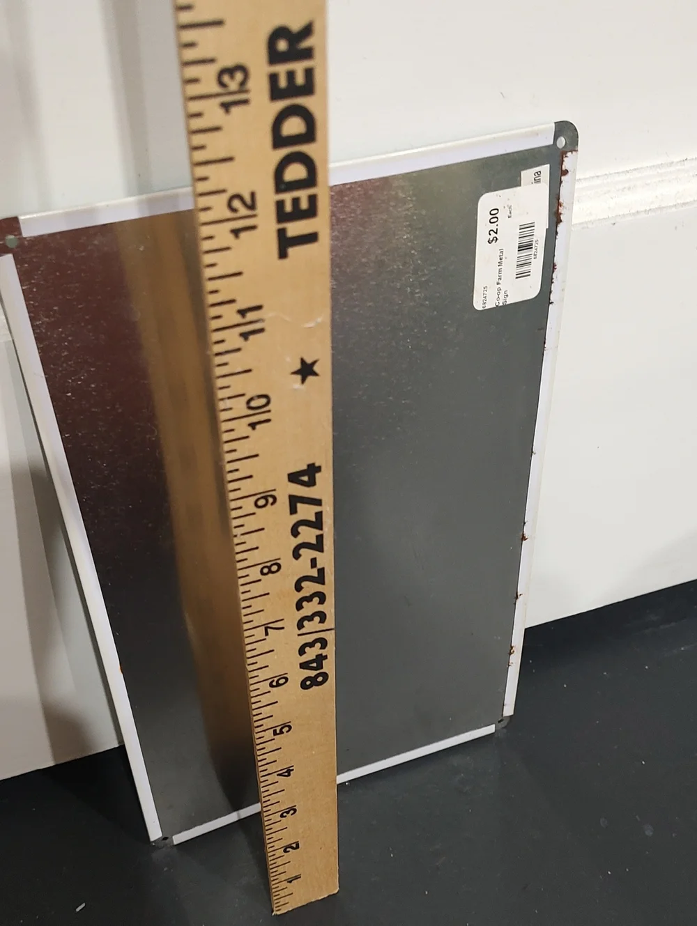 Cluckingham Palace Teal Wall Sign Co-op